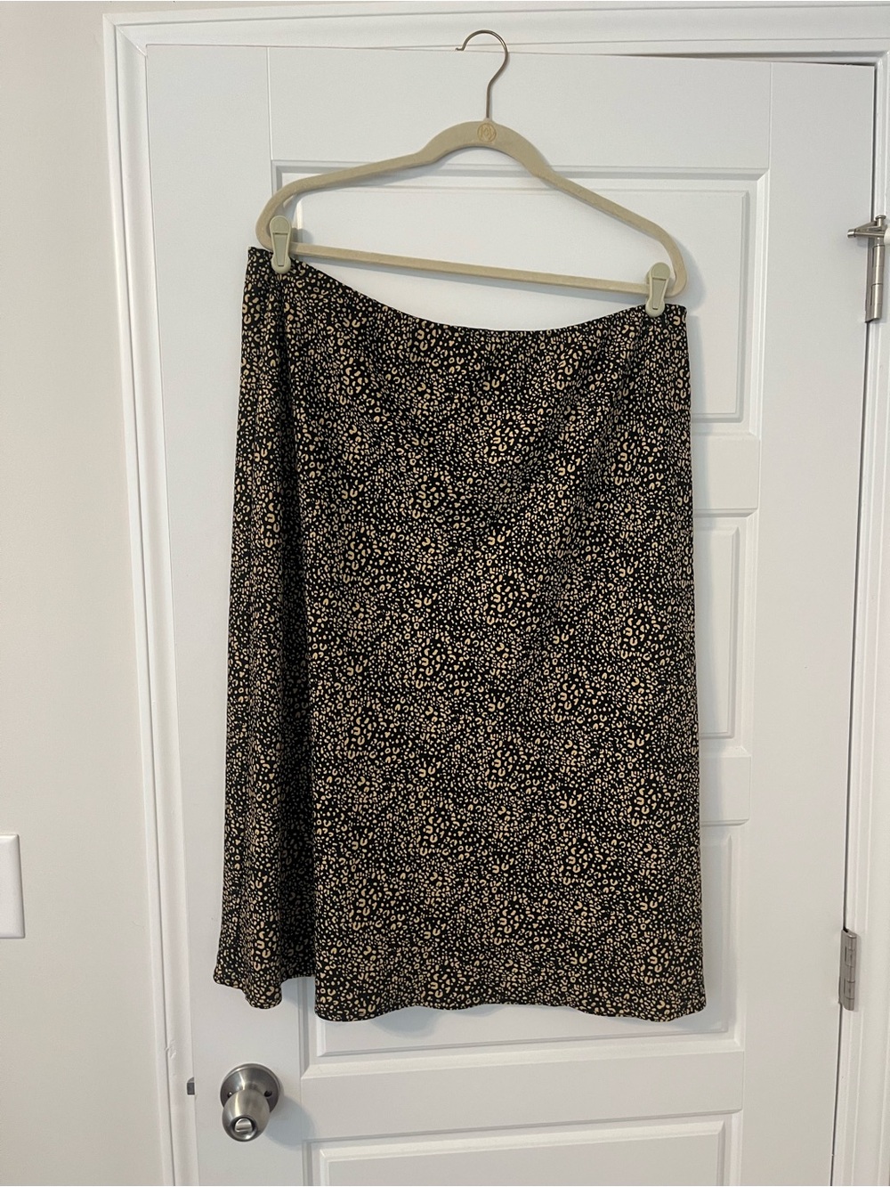 POPSUGAR Midi Skirt with Animal Print